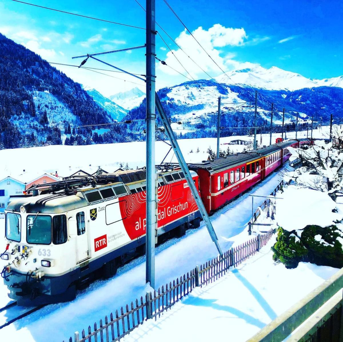 Alpine Retreat & Sauna Disentis Ngoại thất bức ảnh